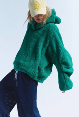 FREE PEOPLE MOVEMENT Free Flow Fleece in Green Glow