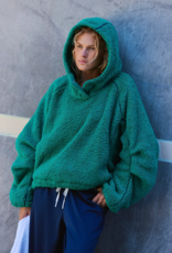 FREE PEOPLE MOVEMENT Free Flow Fleece in Green Glow