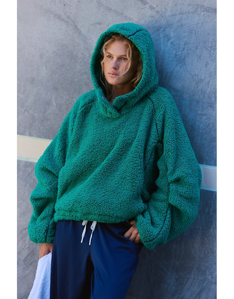 FREE PEOPLE MOVEMENT Free Flow Fleece in Green Glow