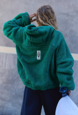 FREE PEOPLE MOVEMENT Free Flow Fleece in Green Glow