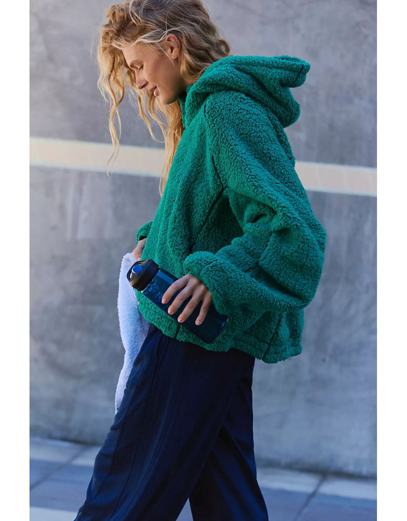 FREE PEOPLE MOVEMENT Free Flow Fleece in Green Glow