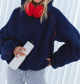 FREE PEOPLE MOVEMENT Free Flow Fleece in Midnight Navy