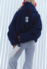 FREE PEOPLE MOVEMENT Free Flow Fleece in Midnight Navy