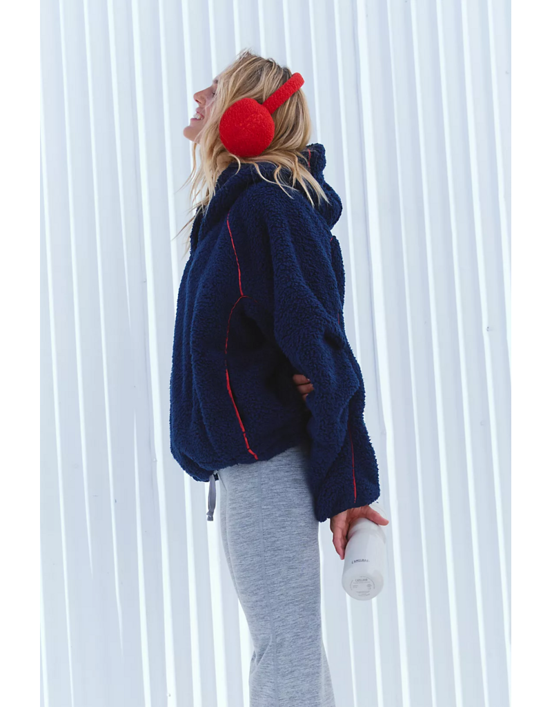 FREE PEOPLE MOVEMENT Free Flow Fleece in Midnight Navy