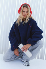 FREE PEOPLE MOVEMENT Free Flow Fleece in Midnight Navy