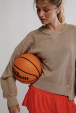 FREE PEOPLE MOVEMENT Intercept Pullover in Sandy