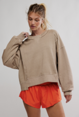 FREE PEOPLE MOVEMENT Intercept Pullover in Sandy