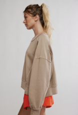 FREE PEOPLE MOVEMENT Intercept Pullover in Sandy