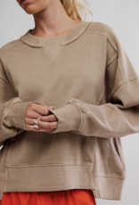 FREE PEOPLE MOVEMENT Intercept Pullover in Sandy