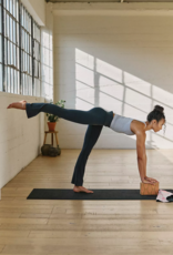 FREE PEOPLE MOVEMENT Go To Smooth Flare Pants in Washed Black