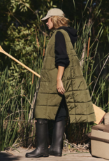 FREE PEOPLE MOVEMENT On The Move Packable Puffer Vest in Seagrass
