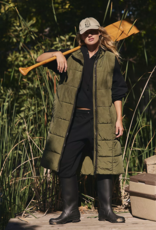 FREE PEOPLE MOVEMENT On The Move Packable Puffer Vest in Seagrass