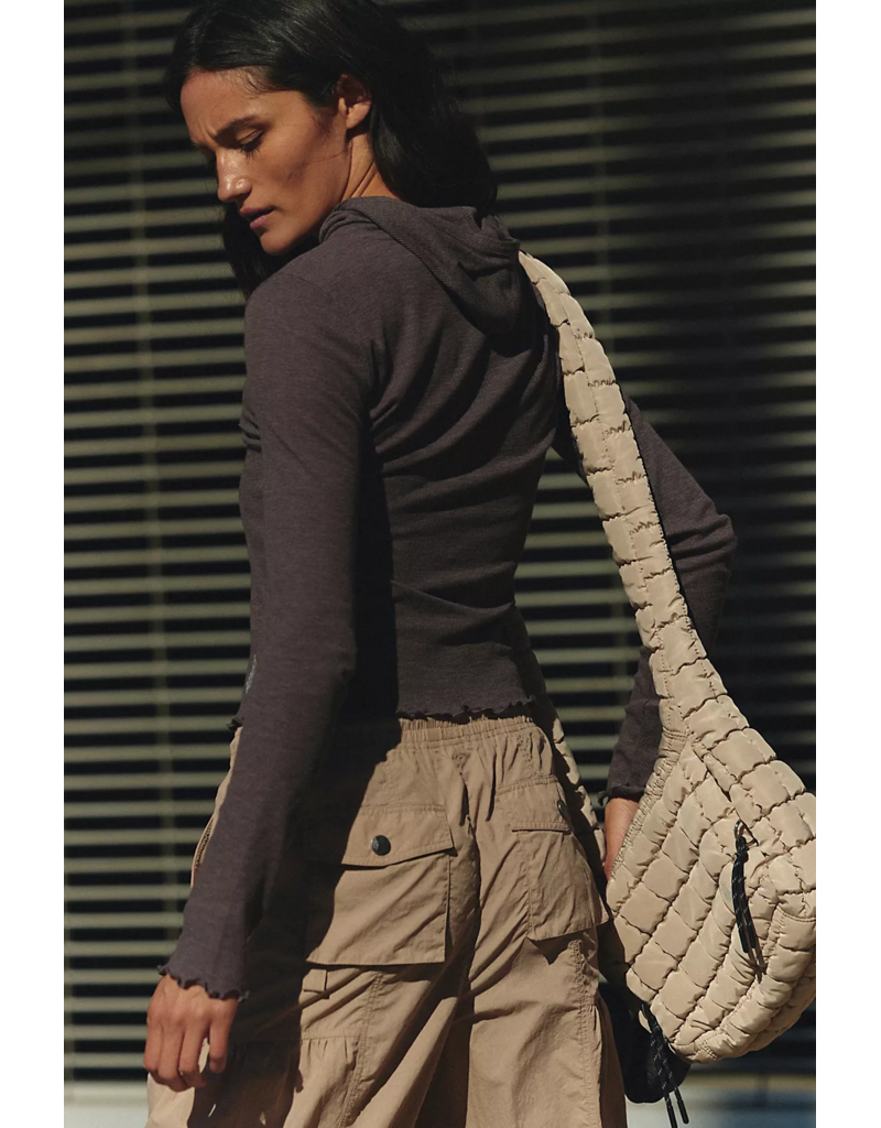 FREE PEOPLE MOVEMENT Breathe Easy Long Sleeve in Black