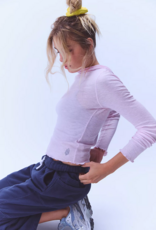 FREE PEOPLE MOVEMENT Breathe Easy Long Sleeve in Powder Pink