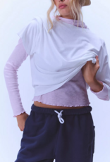 FREE PEOPLE MOVEMENT Breathe Easy Long Sleeve in Powder Pink