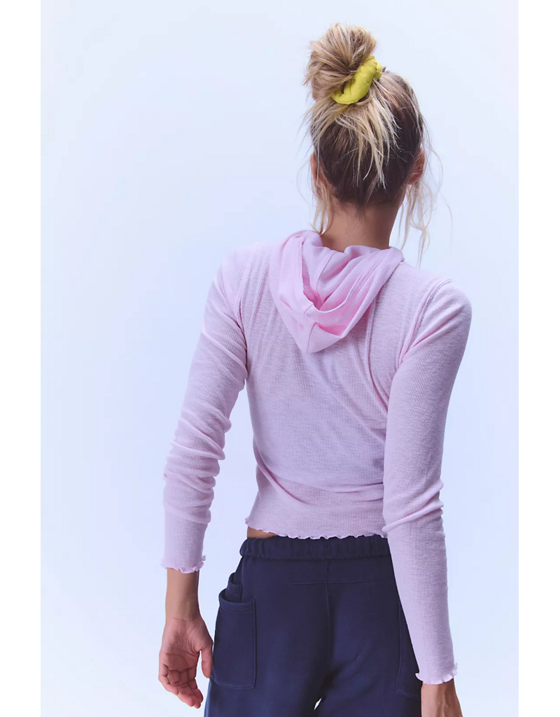 FREE PEOPLE MOVEMENT Breathe Easy Long Sleeve in Powder Pink