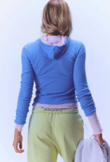 FREE PEOPLE MOVEMENT Breathe Easy Long Sleeve in Riviera Blue