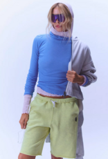 FREE PEOPLE MOVEMENT Breathe Easy Long Sleeve in Riviera Blue