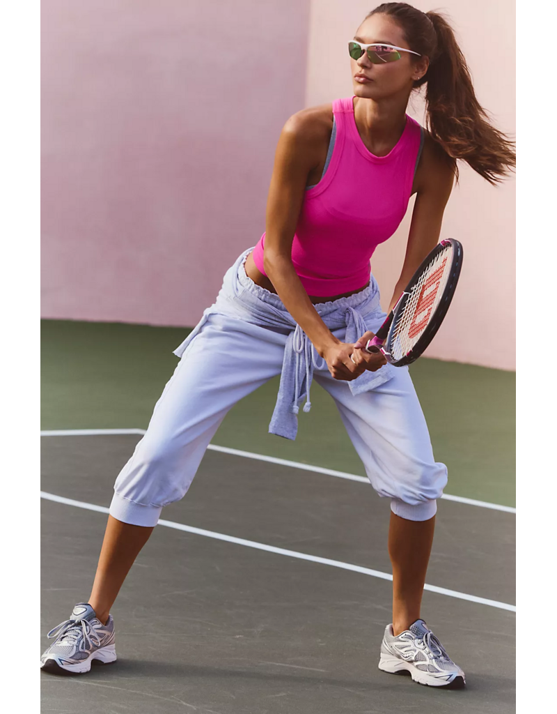 FREE PEOPLE MOVEMENT Dynamite Tank in Fuchsia Flirt