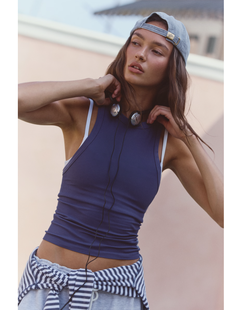 FREE PEOPLE MOVEMENT Dynamite Tank in Graphite