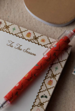 RIFLE PAPER COMPANY Holiday Notepad in Holiday Argyle
