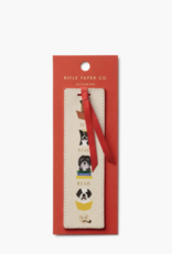 RIFLE PAPER COMPANY Bookmark in Studious Dogs