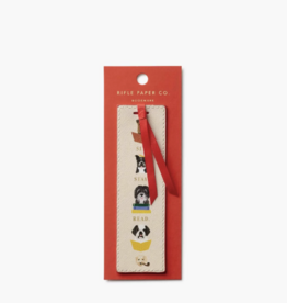 RIFLE PAPER COMPANY Bookmark in Studious Dogs
