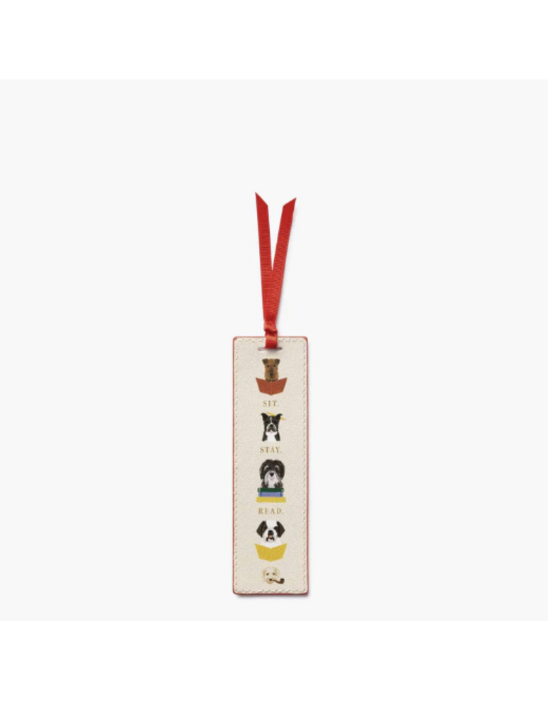 RIFLE PAPER COMPANY Bookmark in Studious Dogs