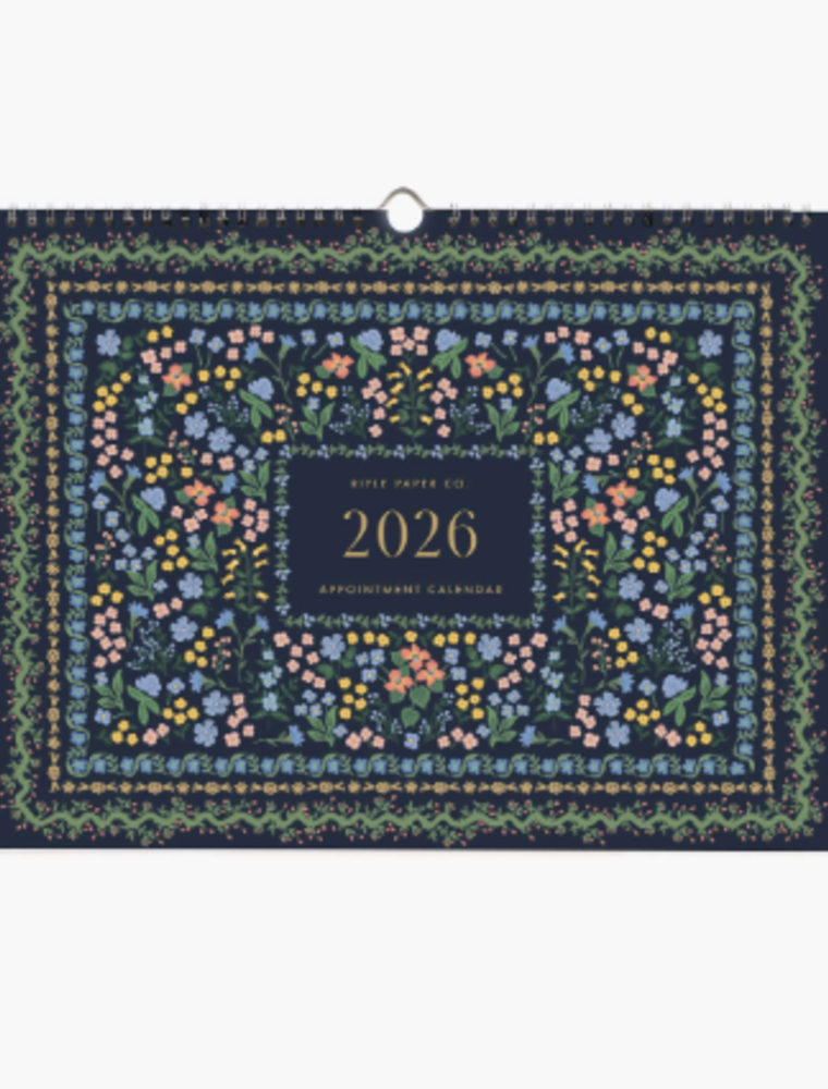 RIFLE PAPER COMPANY 2026 Appointment Calendar in Wildwood