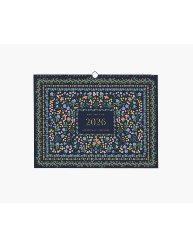 RIFLE PAPER COMPANY 2026 Appointment Calendar in Wildwood