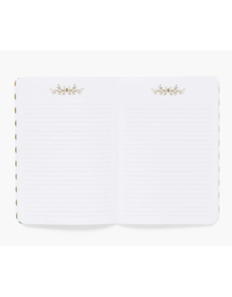 RIFLE PAPER COMPANY Stitched Notebook Set (Set of 3) in Garden Party