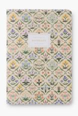 RIFLE PAPER COMPANY Stitched Notebook Set (Set of 3) in Estee