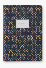 RIFLE PAPER COMPANY Stitched Notebook Set (Set of 3) in Estee