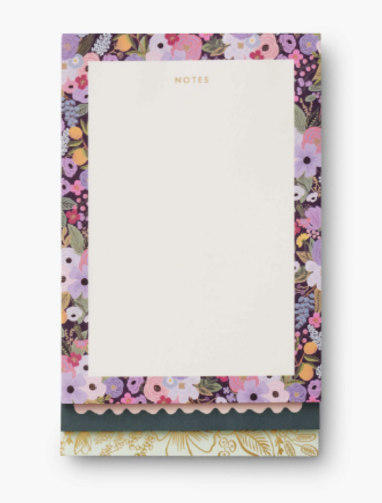 RIFLE PAPER COMPANY Tiered Notepad in Garden Party