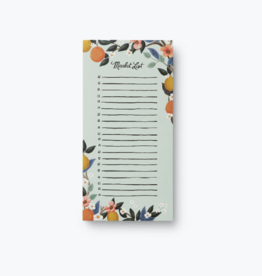 RIFLE PAPER COMPANY Market Pad in Citrus Grove