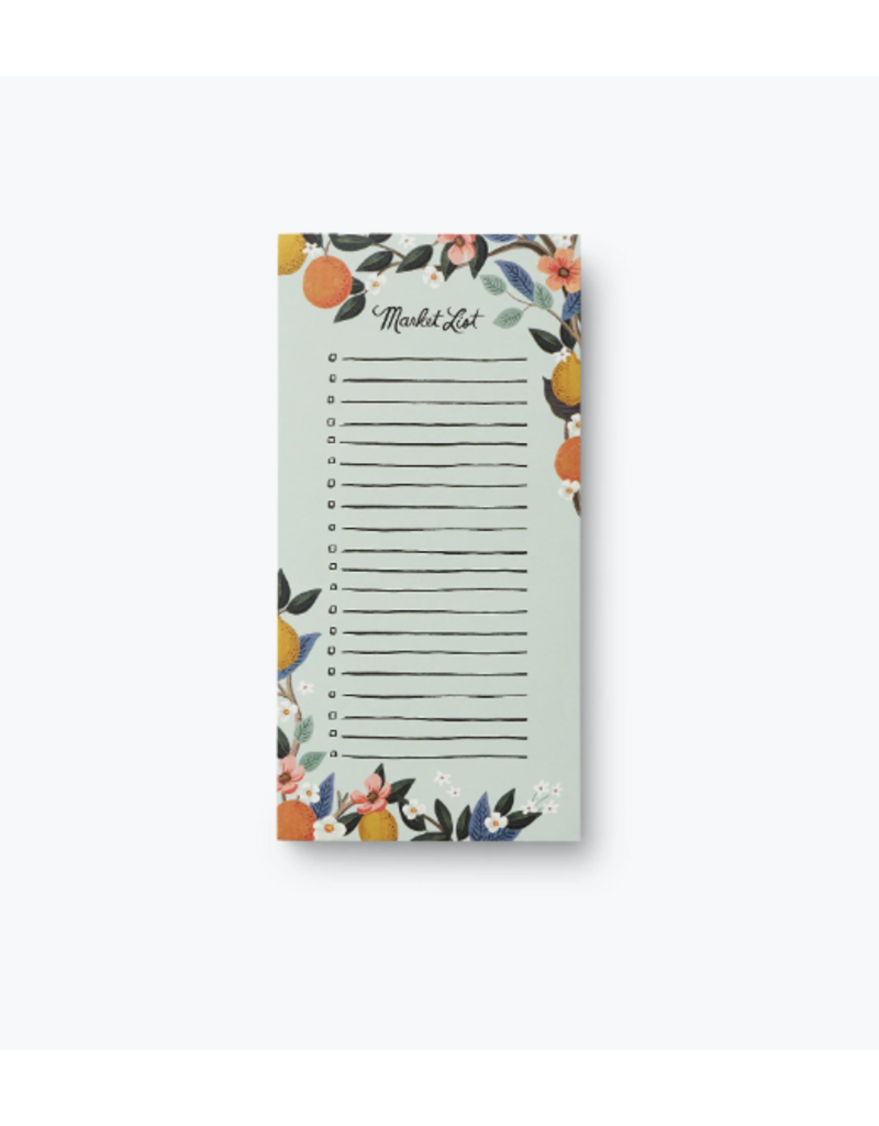 RIFLE PAPER COMPANY Market Pad in Citrus Grove