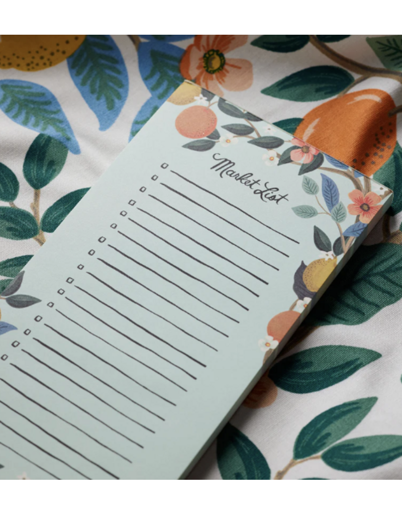 RIFLE PAPER COMPANY Market Pad in Citrus Grove