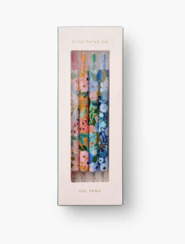 RIFLE PAPER COMPANY Gel Pen Set (Set of 4) in Garden Party