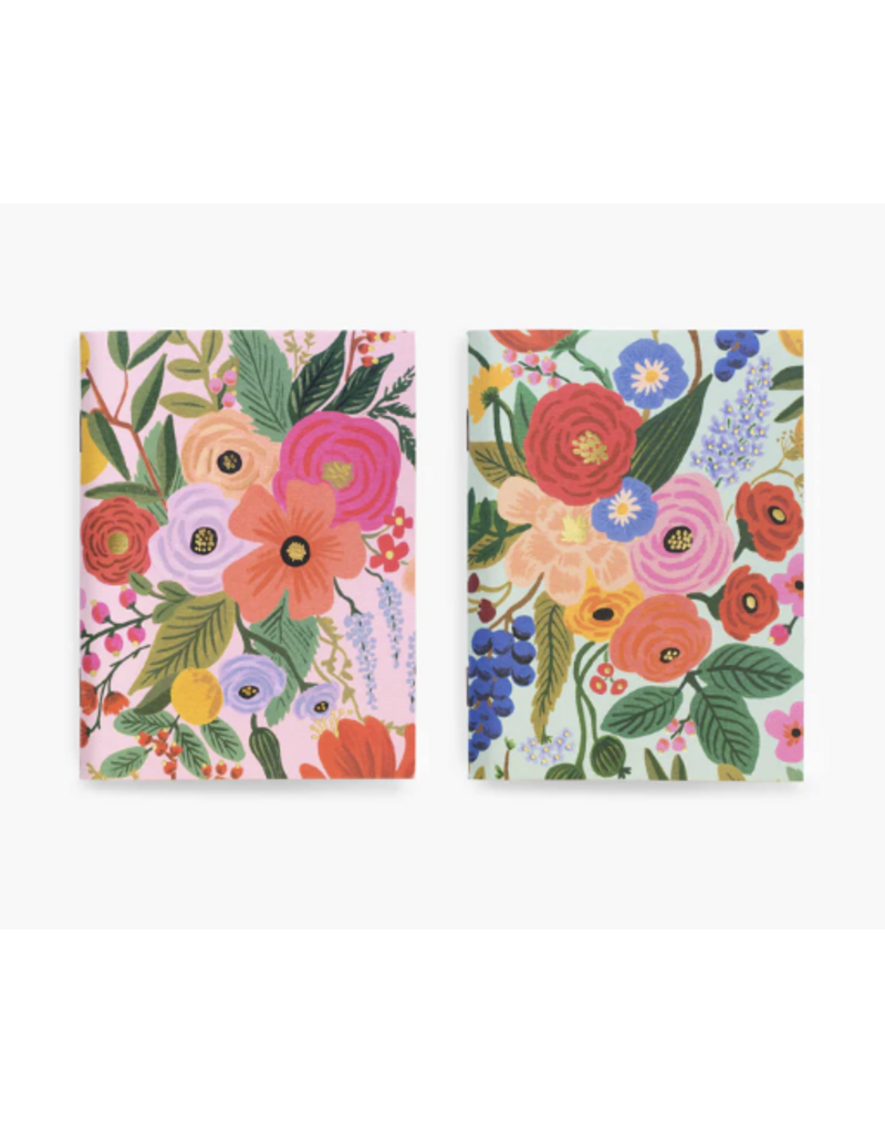 RIFLE PAPER COMPANY Pocket Notebook Set (Set of 2) in Garden Party