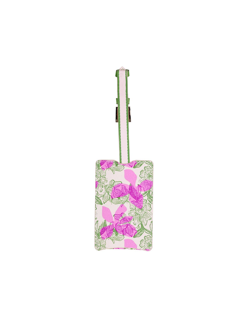 LILLY PULITZER Luggage Tage in Sunset Shadows Home