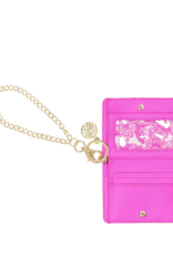 LILLY PULITZER Snap Card Case in Unforgettable Pink