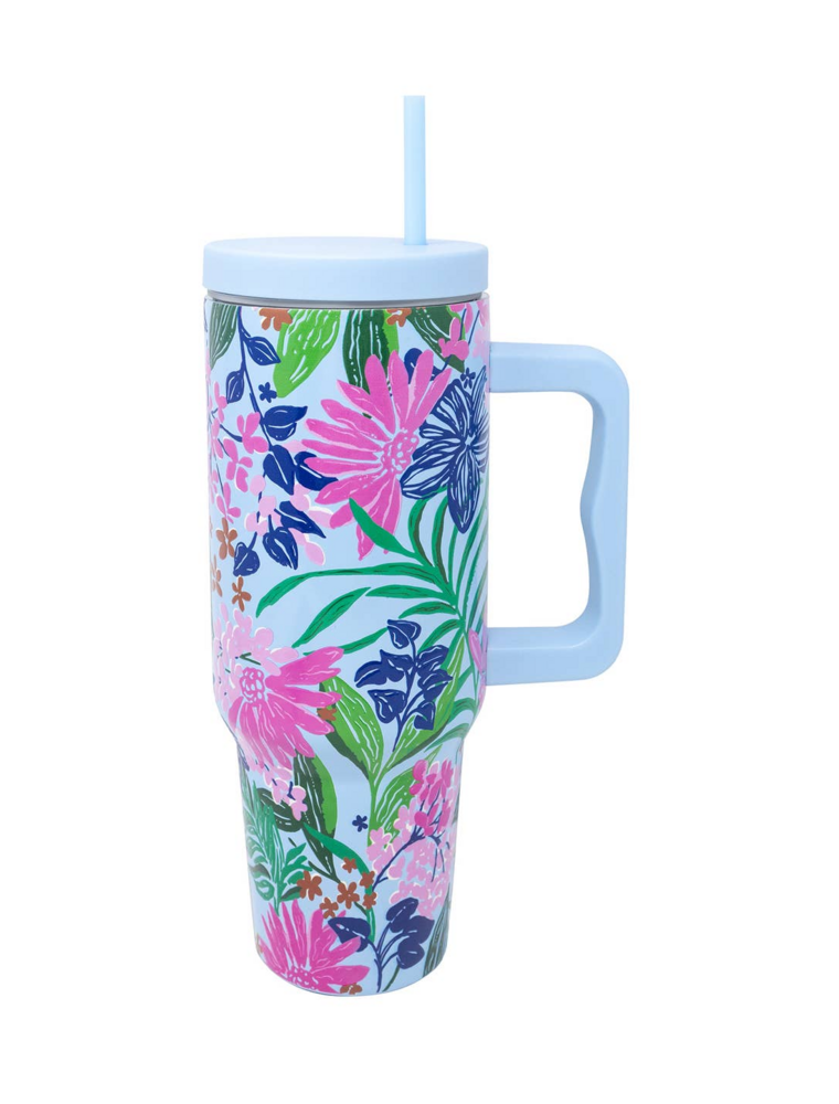 LILLY PULITZER Stainless Steel 40oz Tumbler in Endless Summer