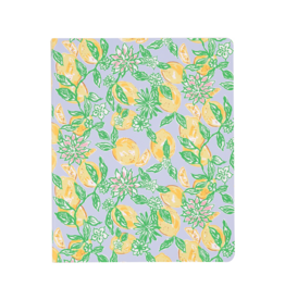 LILLY PULITZER Concealed Spiral Mini Notebook in Make Lemonade