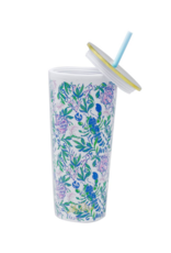 LILLY PULITZER 24oz Tumbler with Straw in Just A Pinch