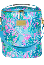 LILLY PULITZER Beach Cooler in Aqua La Vista