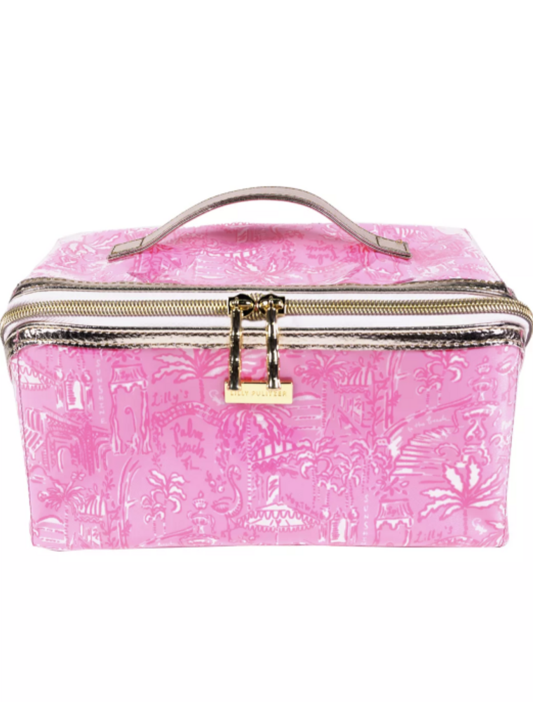 LILLY PULITZER Caryall Pouch in Palm Beach Playground