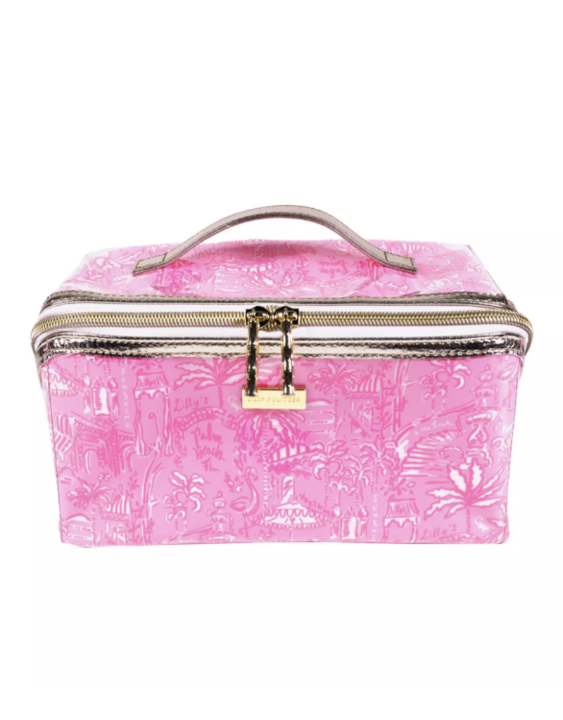 LILLY PULITZER Caryall Pouch in Palm Beach Playground