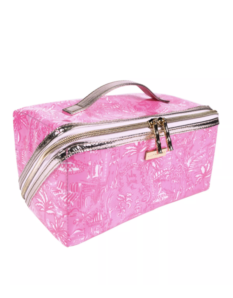 LILLY PULITZER Caryall Pouch in Palm Beach Playground