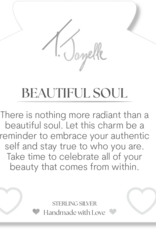 TJAZELLE Beautiful Soul Bracelet in Blue Silver Agate & Silver