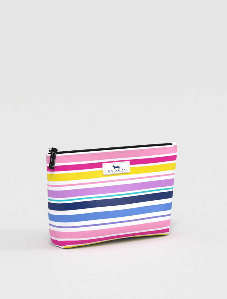 SCOUT Twiggy Makeup Bag in Stripe A Pose